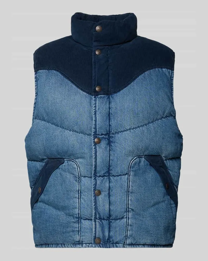 Levi's Regular Fit Steppweste in Denim-Optik Modell 'Wild West 
