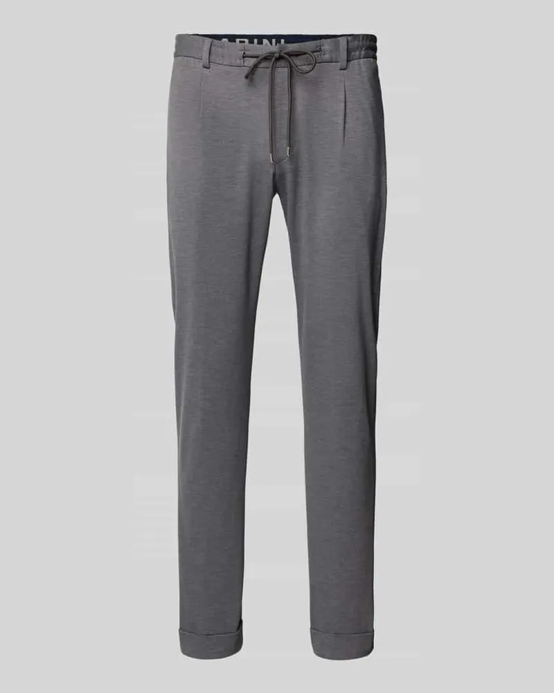 Baldessarini Tapered Fit Bundfaltenhose mit Tunnelzug Modell 'Cross-1 