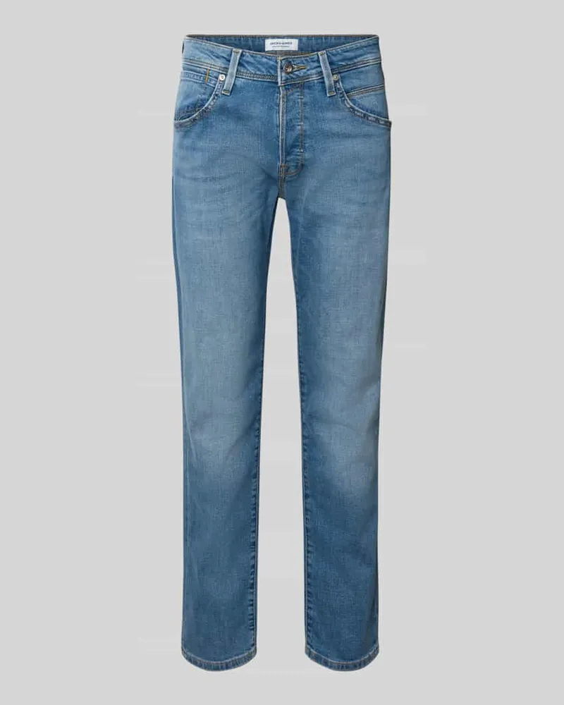 Jack & Jones Jeans mit 5-Pocket-Design Modell 'MIKE 