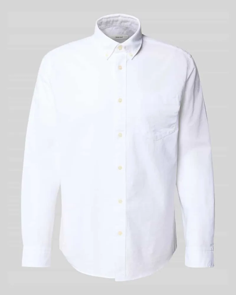 Selected Homme Regular Fit Freizeithemd aus Baumwoll-Mix Modell 'REGRICK 