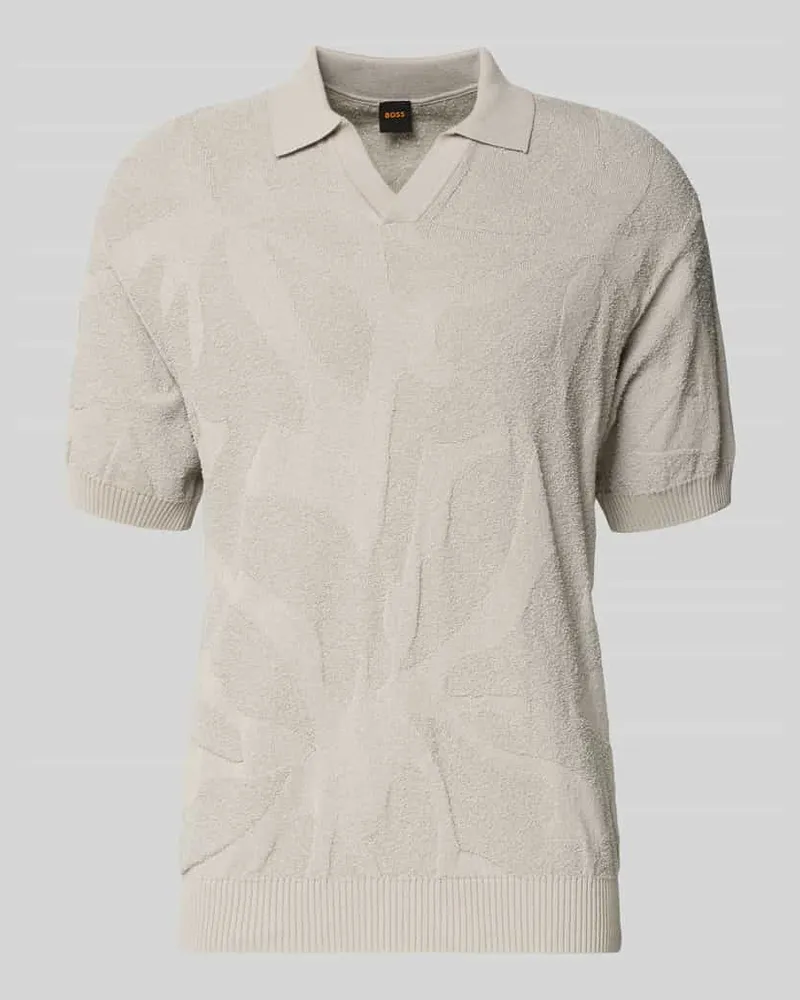 HUGO BOSS Relaxed Fit Poloshirt aus reiner Baumwolle Modell 'ASURFO Sand