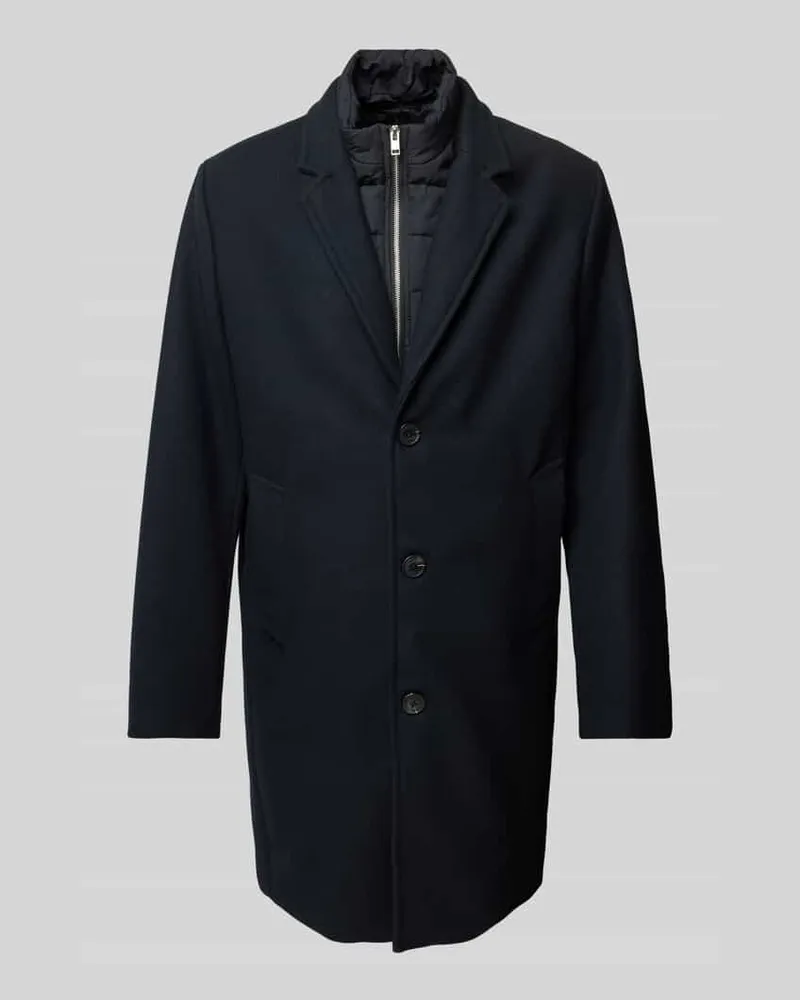 Lindbergh Mantel mit Reverskragen Black