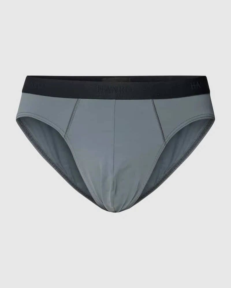 Hanro Slip mit Label-Details Modell 'Micro Touch 