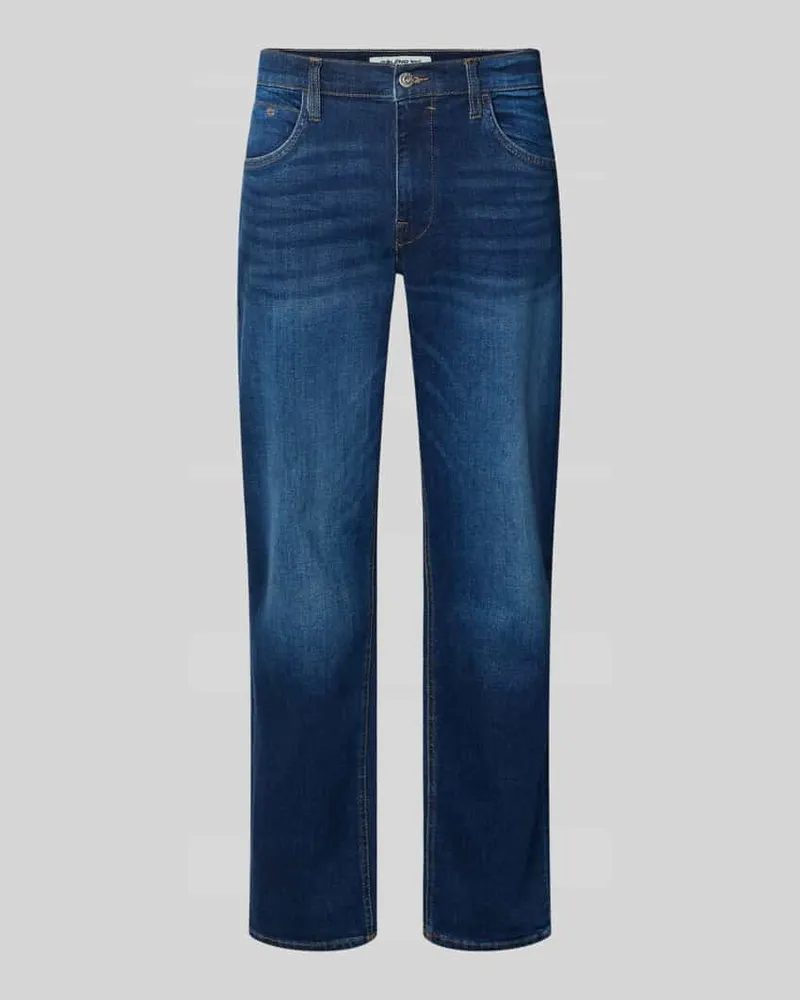 Blend Regular Fit Jeans mit Eingrifftaschen Modell 'ROCK Dunkelblau