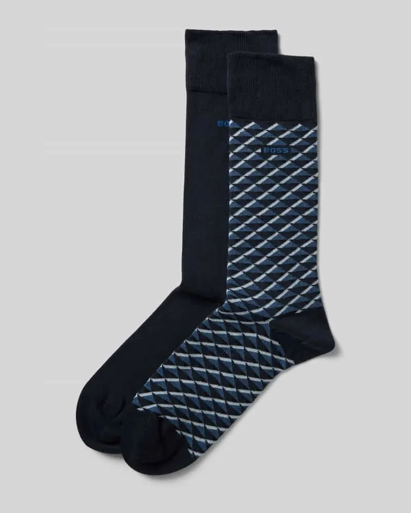 HUGO BOSS Socken aus Baumwoll-Mix im 2er-Pack 