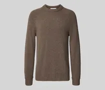 Kaschmirpullover mit Rundhalsausschnitt