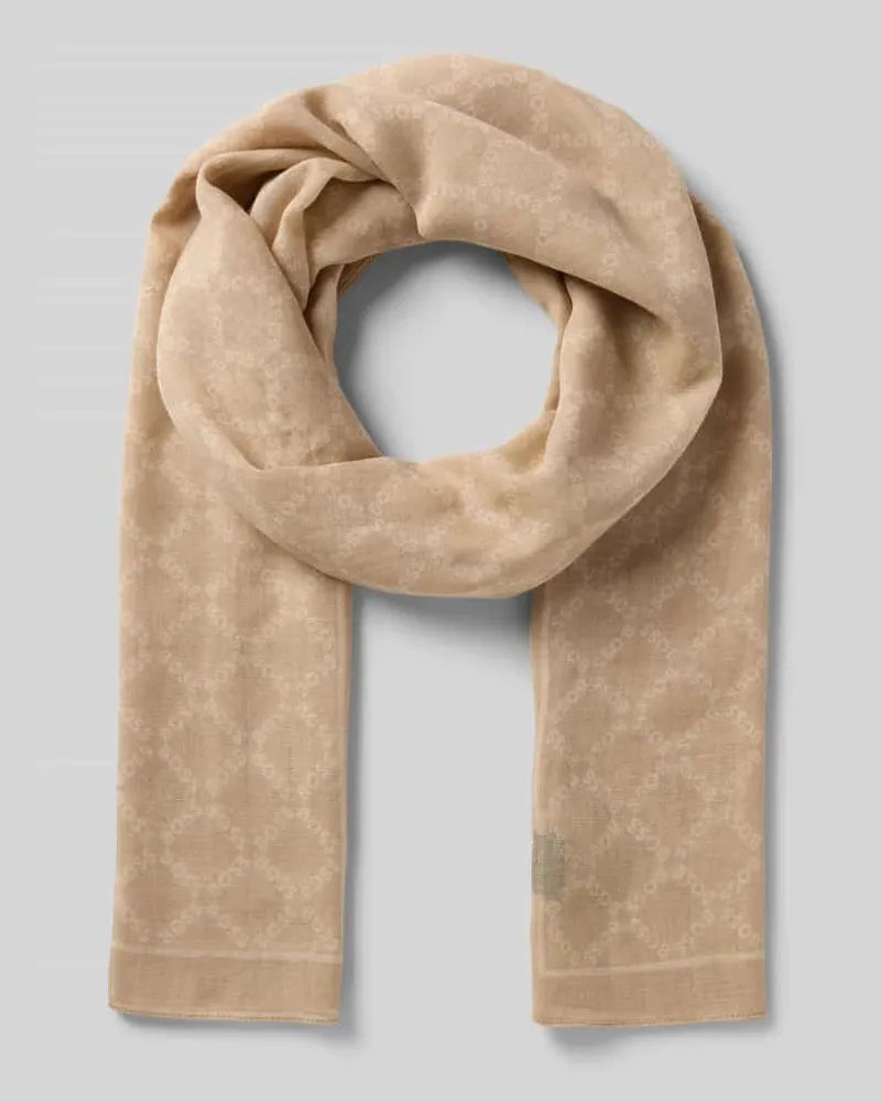 HUGO BOSS Schal mit Logo-Muster Modell 'Orald 