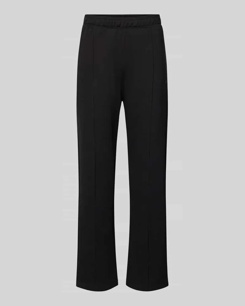 Champion Sweatpants mit Längsnähten und Label-Stitching Black