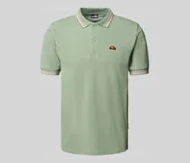 Regular Fit Poloshirt mit Logo-Badge Modell 'ROOKS