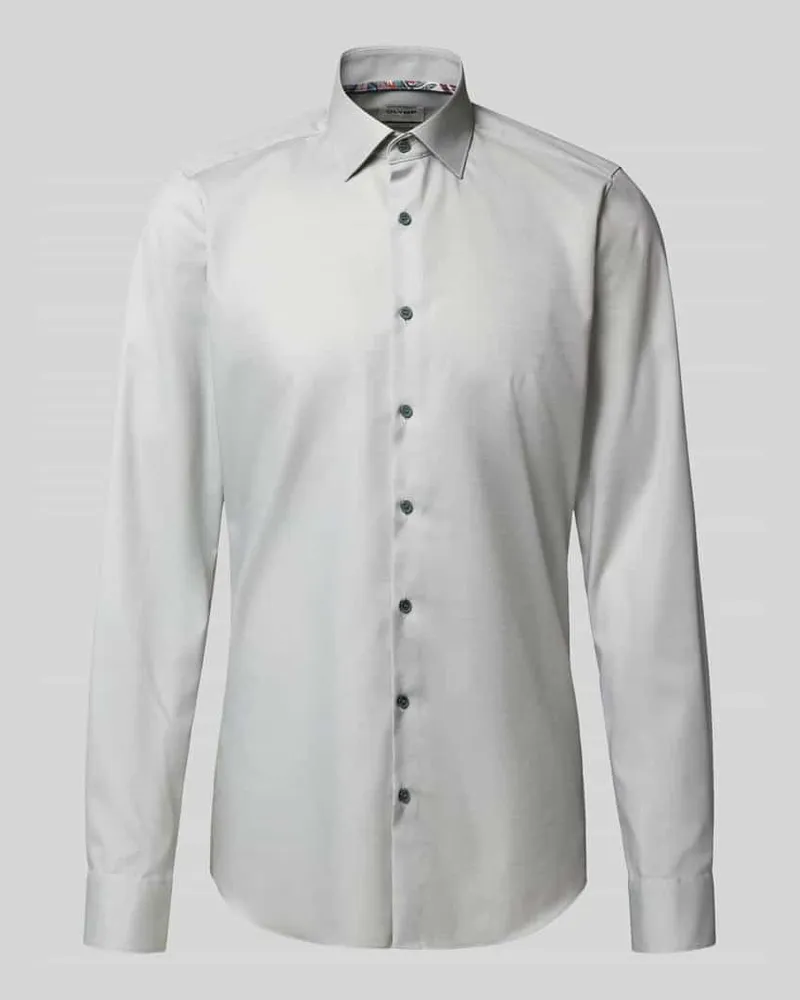 Olymp Slim Fit Businesshemd mit extra langem Arm 