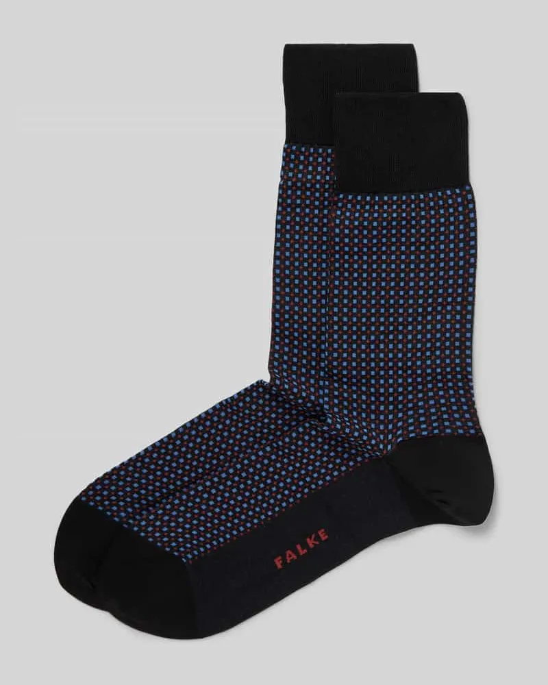 Falke Socken mit Label-Print 