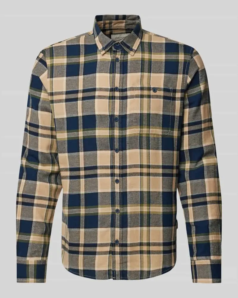 Blend Freizeithemd mit Button-Down-Kragen 