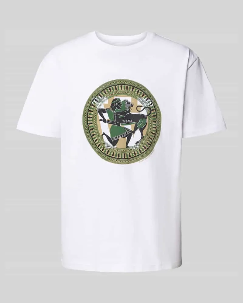 Wood Wood T-Shirt mit Motiv-Print Modell 'Ace 