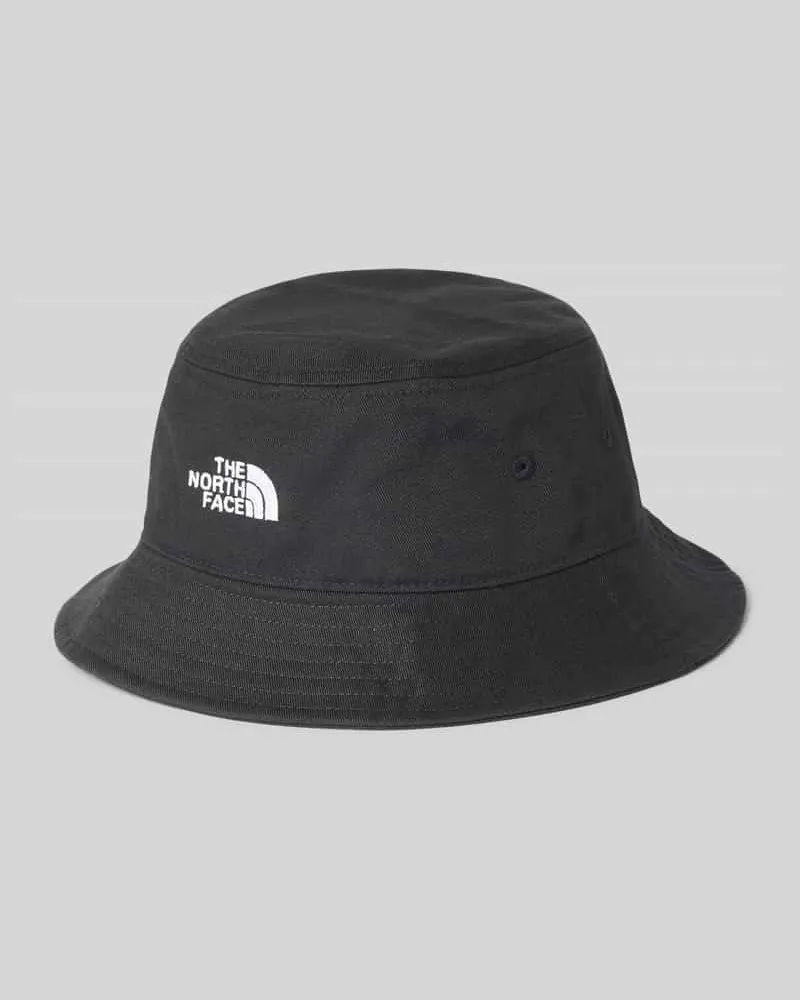 The North Face Bucket Hat mit Label-Stitching Black