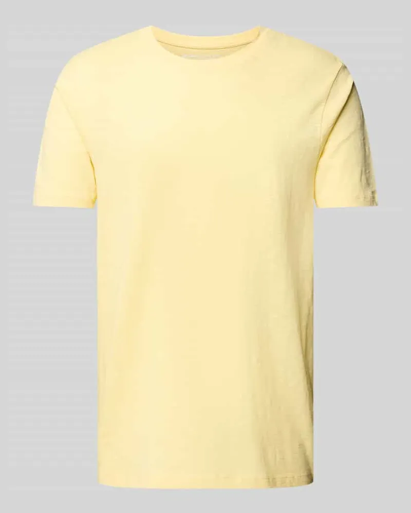 McNeal T-Shirt mit geripptem Rundhalsausschnitt 