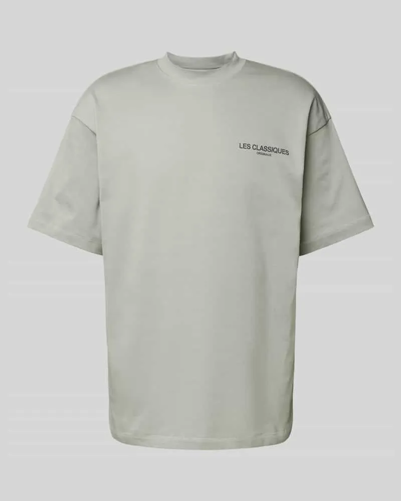 Only & Sons T-Shirt mit Label-Print 