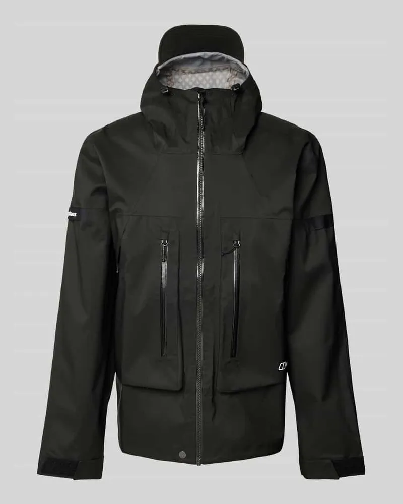 Berghaus Jacke mit Reißverschlusstaschen Modell 'Gosforth Black