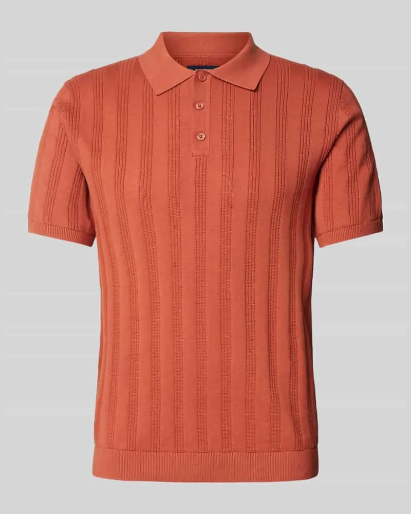 McNeal Regular Fit Poloshirt mit Strukturmuster 