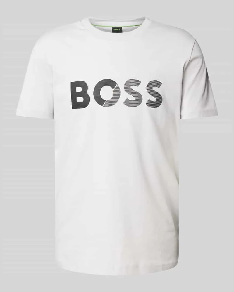 HUGO BOSS T-Shirt mit Label-Print 