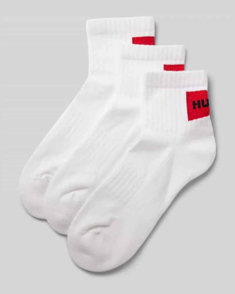 HUGO BOSS Socken mit Label-Print im 3er-Pack 
