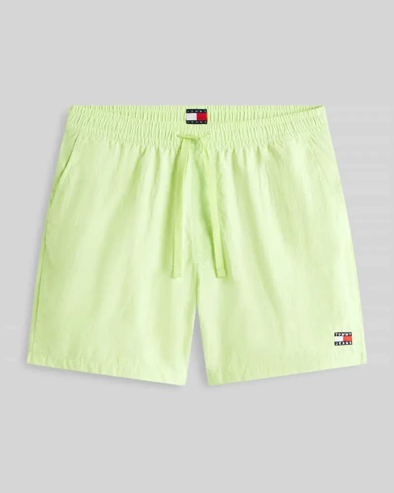 Tommy Hilfiger Regular Fit Sportshorts mit Tunnelzug Neon