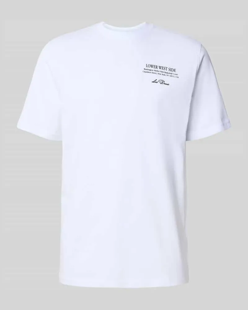 LES DEUX T-Shirt mit Rundhalsausschnitt Modell 'West Side 