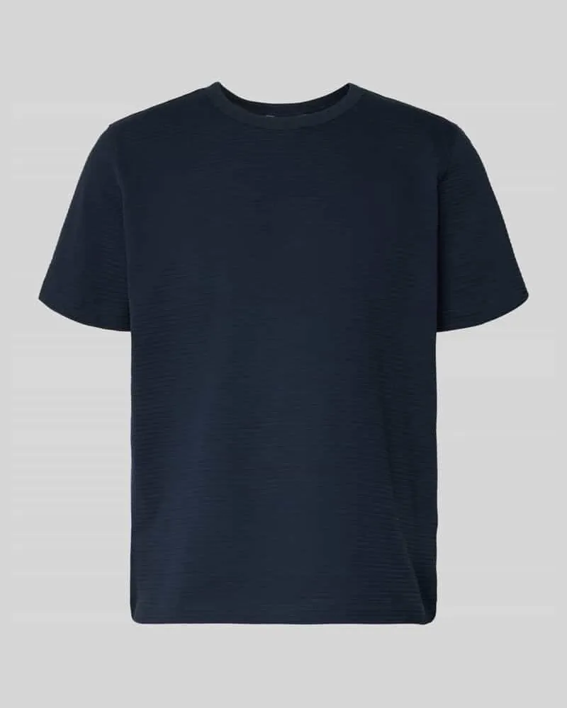 Selected Homme Regular Fit T-Shirt aus reiner Baumwolle Modell 'COOPER Marine