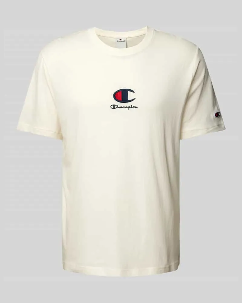 Champion T-Shirt mit Label-Stitching 