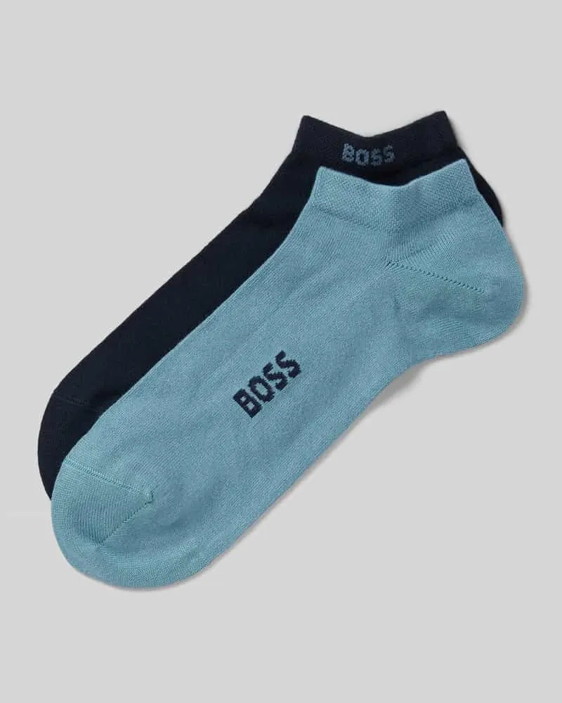 HUGO BOSS Sneaker-Socken aus Baumwoll-Mix im 2er-Pack 