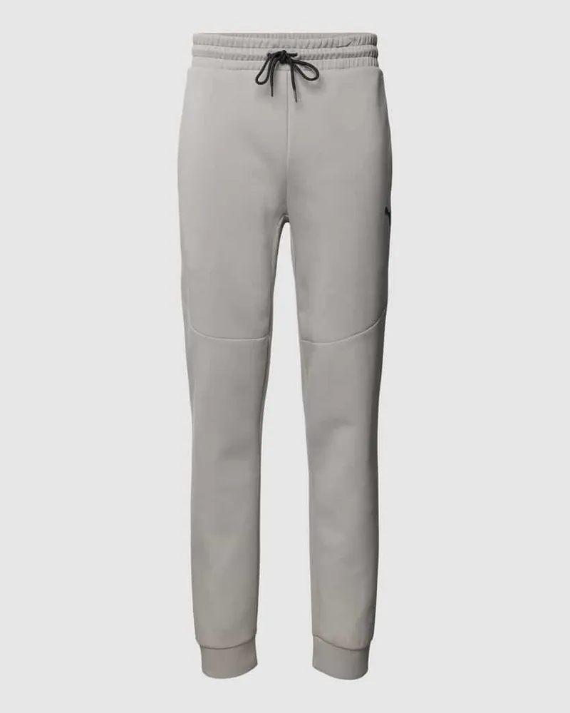 Puma Trackpants mit elastischem Bund Stein