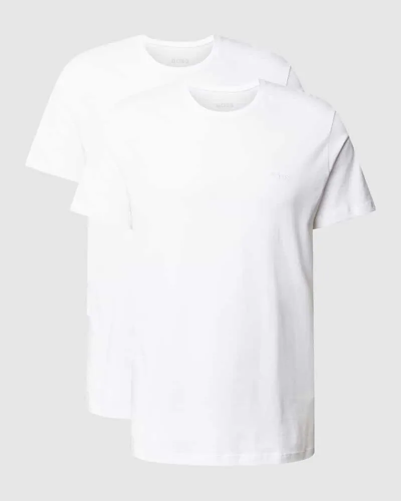 HUGO BOSS T-Shirt mit Rundhalsausschnitt im 2er-Pack Modell 'ComfortS 