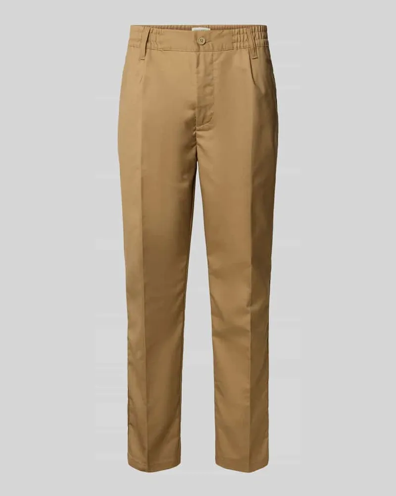Casual Friday Hose mit elastischem Bund und Bügelfalten Modell 'MARC 