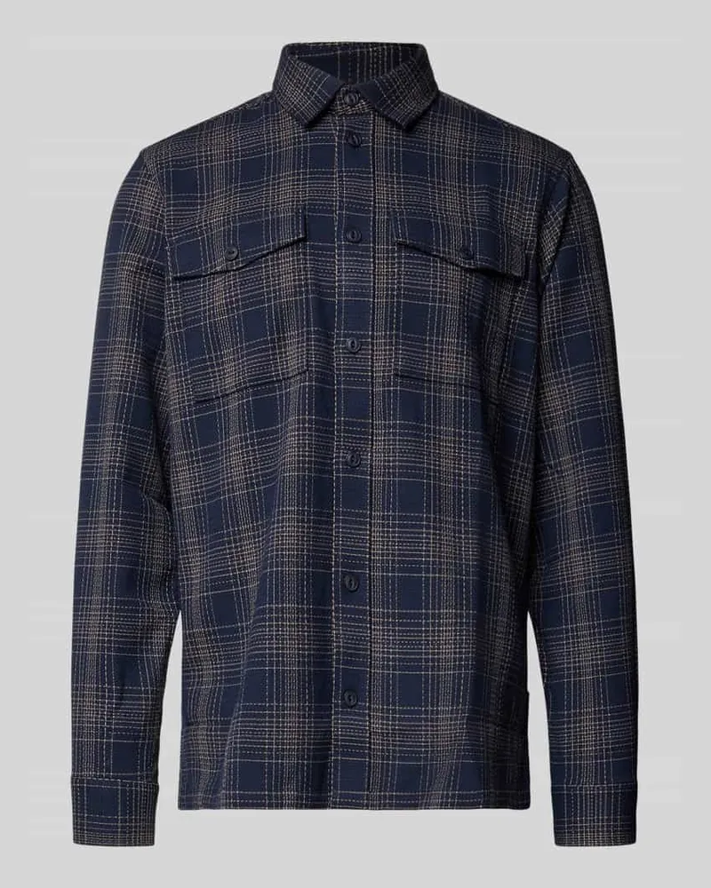 Casual Friday Regular Fit Hemdjacke mit Viskose-Anteil Modell 'Gorm 