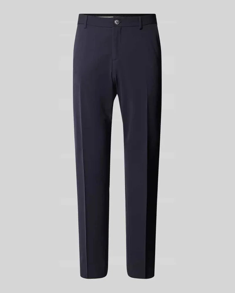 Selected Homme Slim Fit Anzughose mit Knopf- und Reißverschluss 