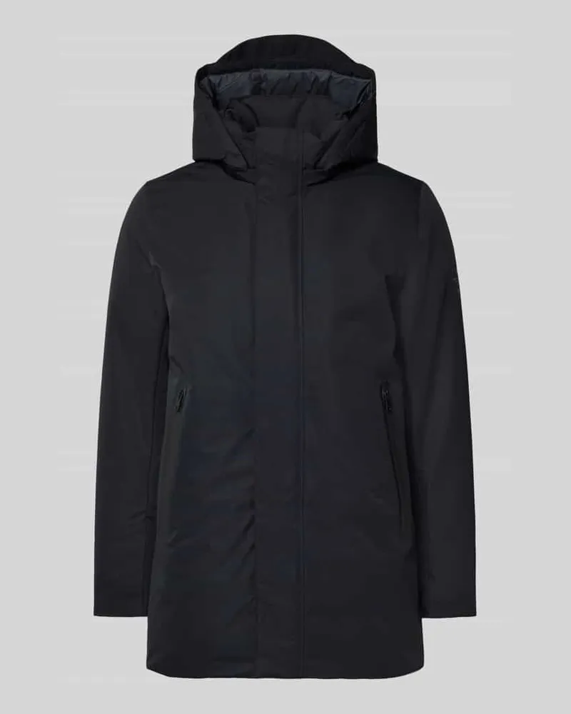 ECOALF Jacke mit Kapuze Black