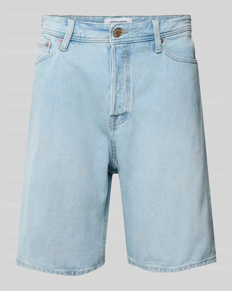Jack & Jones Loose Fit Jeansshorts im 5-Pocket-Design Modell 'TONY 