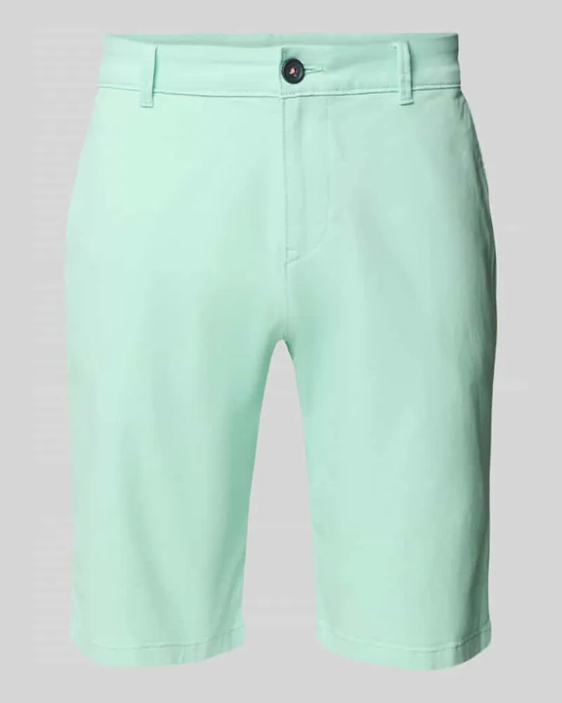 Tom Tailor Slim Fit Chinoshorts aus Baumwoll-Mix 