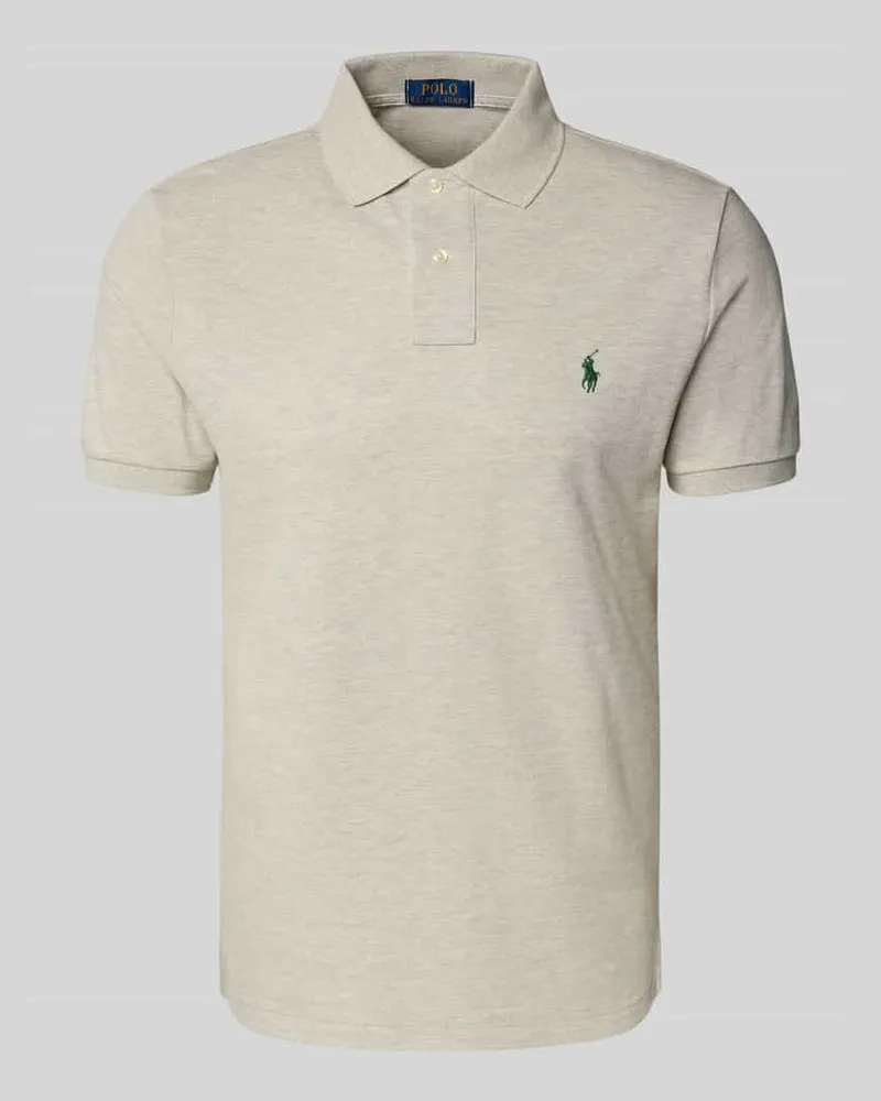Ralph Lauren Custom Slim Fit Poloshirt mit Label-Stitching 