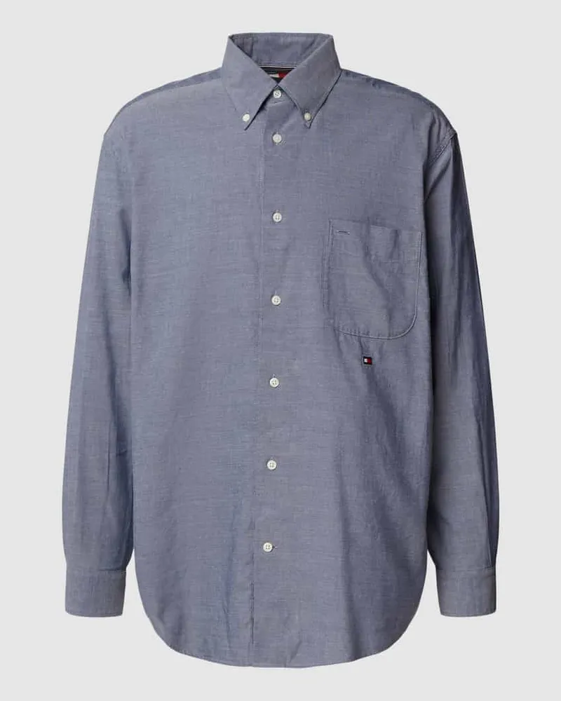 Tommy Hilfiger Freizeithemd mit Button-Down-Kragen 