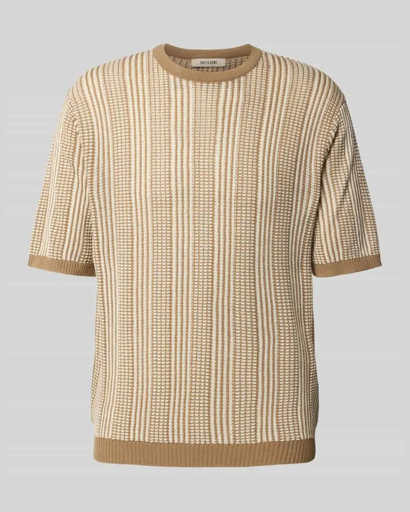 Only & Sons Relaxed Fit T-Shirt aus reiner Baumwolle 