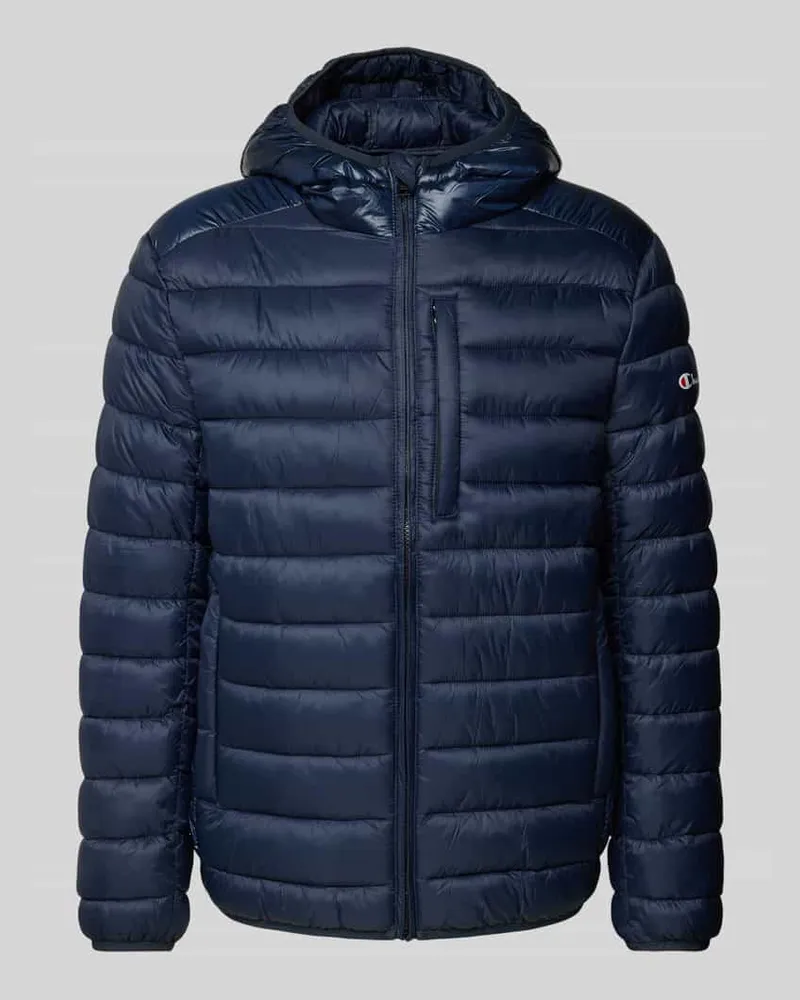 Champion Steppjacke mit Label-Print 