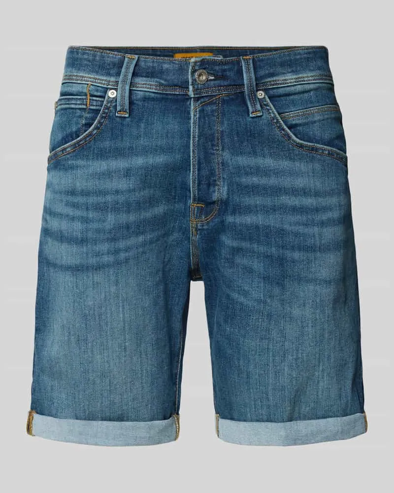 Jack & Jones Regular Fit Jeansshorts im 5-Pocket-Design Modell 'RICK 