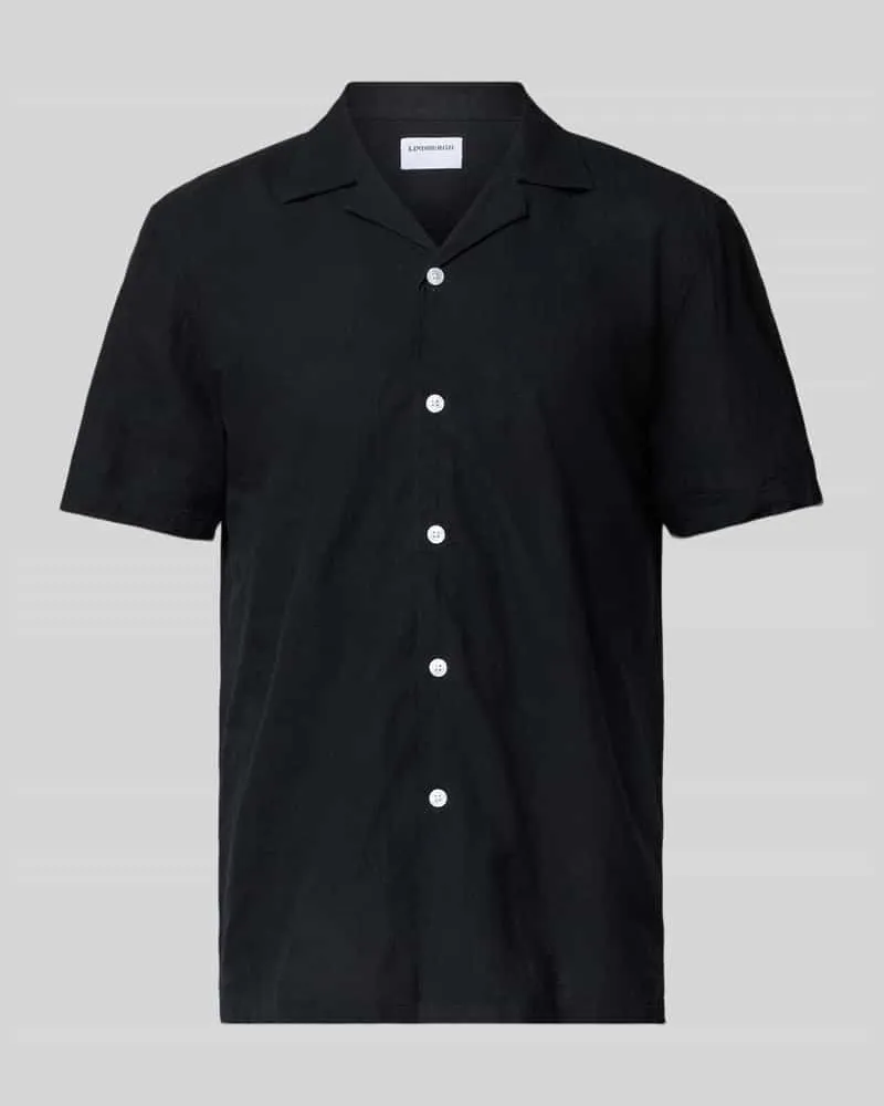 Lindbergh Relaxed Fit Leinenhemd mit 1/2-Arm 