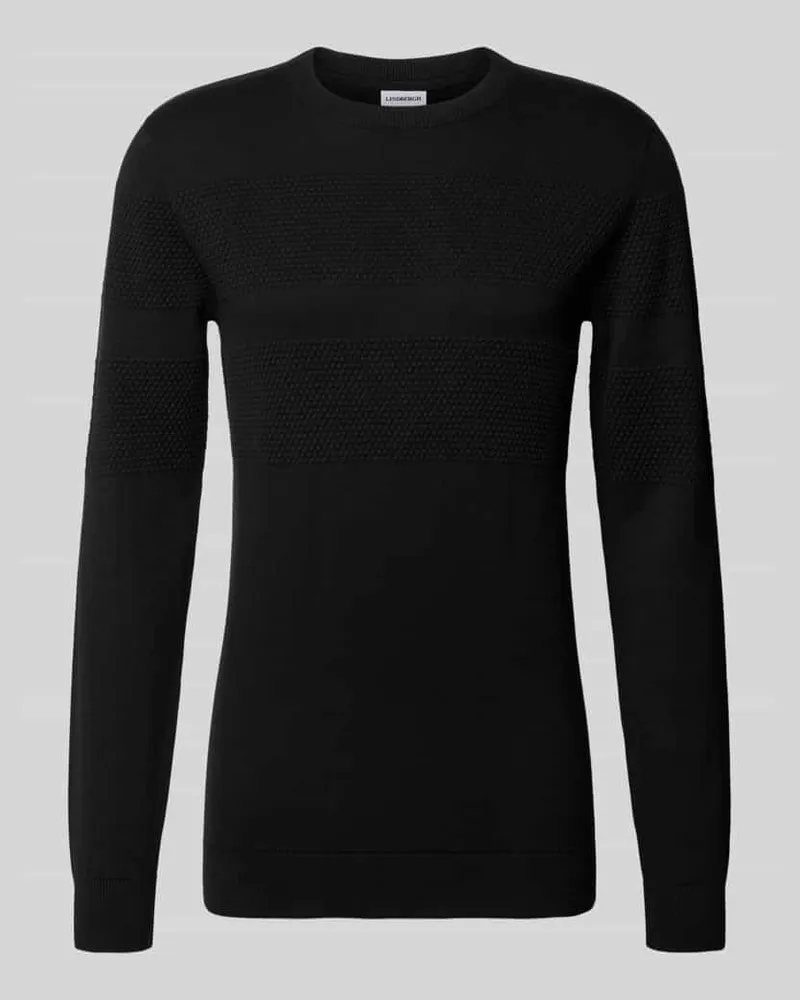Lindbergh Strickpullover mit gerippten Abschlüssen 