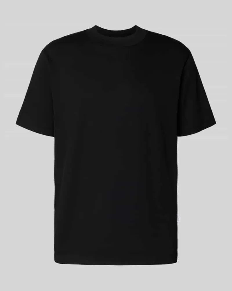 Selected Homme Regular Fit T-Shirt aus reiner Baumwolle Modell 'COLMAN Black