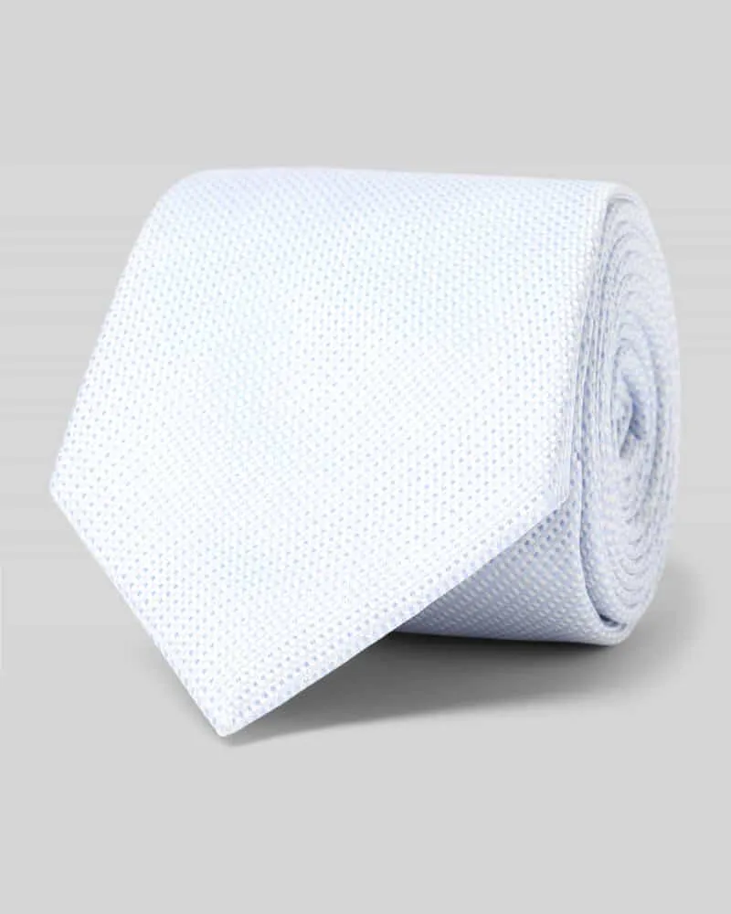 Altea Krawatte aus reiner Seide mit Label-Detail Modell 'Ticino Bleu