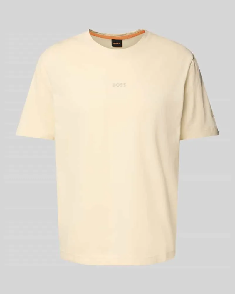 HUGO BOSS Regular Fit T-Shirt aus Baumwoll-Mix 