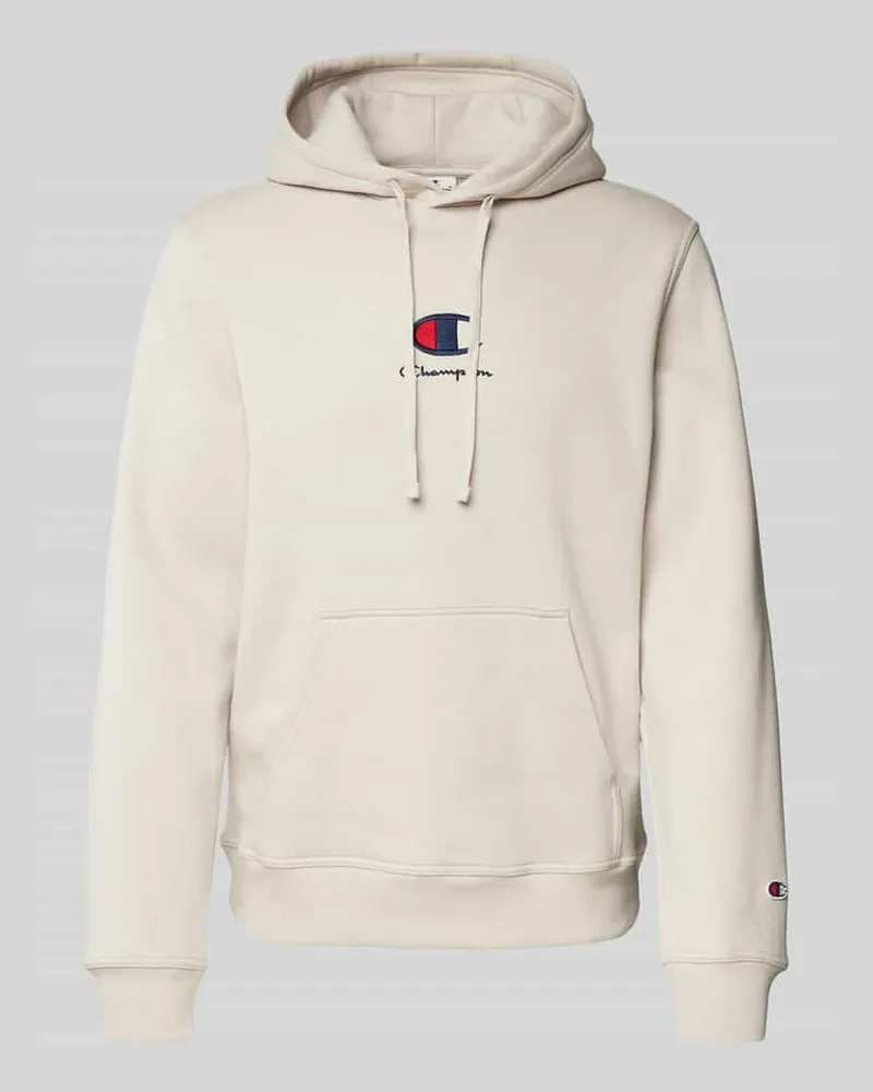 Champion Hoodie mit Label-Stitching 