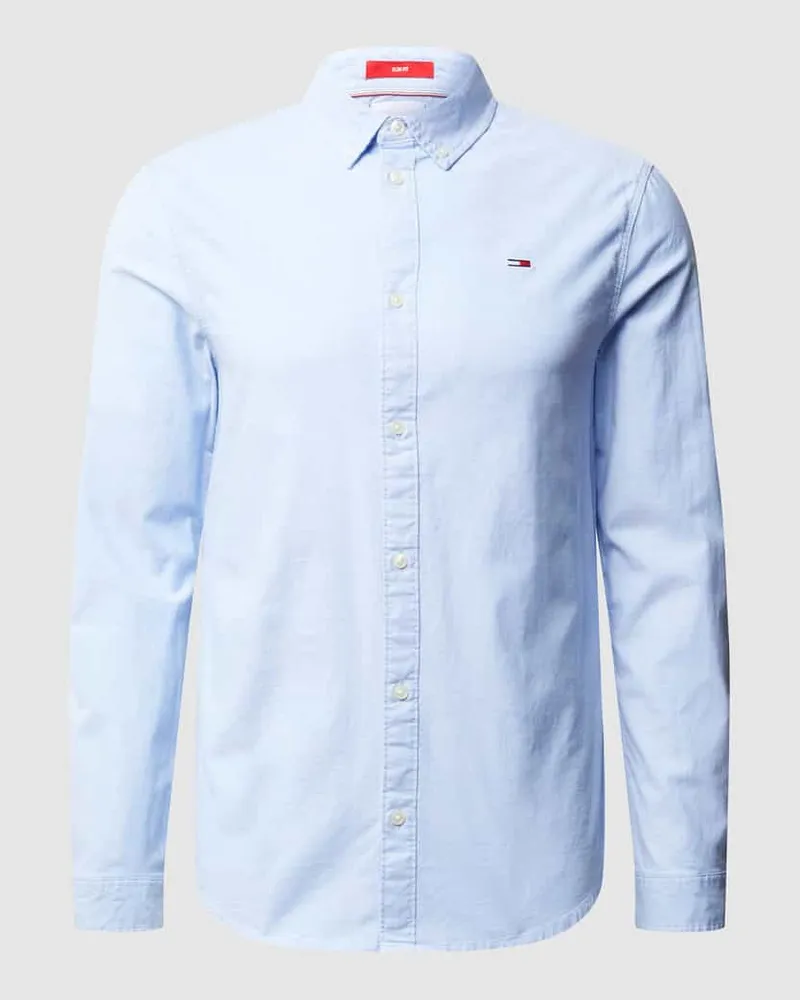 Tommy Hilfiger Slim Fit Freizeithemd aus Oxford 