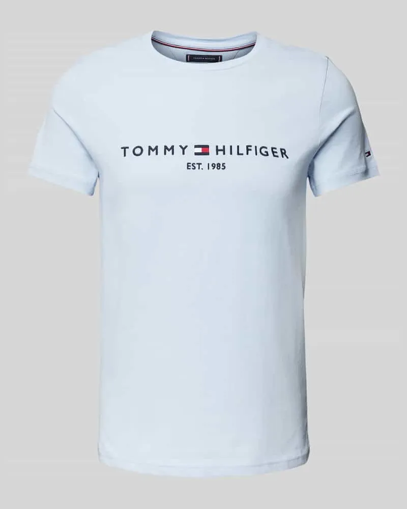 Tommy Hilfiger T-Shirt mit Label-Stitching 